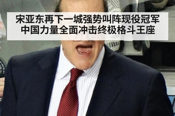宋亚东再下一城强势叫阵现役冠军 中国力量全面冲击终极格斗王座